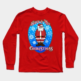 Have a Meh Christmas Long Sleeve T-Shirt